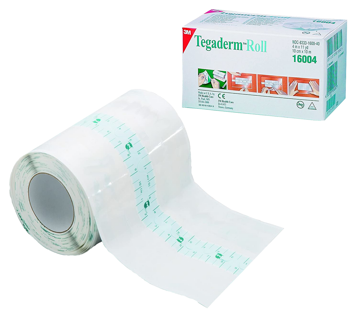3M 16004 TEGADERM FILM ROLL 10cm x 10m Thomas Specialty