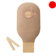 Hollister 18123 Clamp Closure Drainable Pouch Red